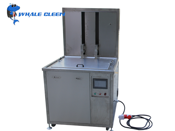 Lifting and throwing type ultrasonic cleaning machine